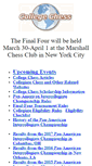 Mobile Screenshot of collegechess.org